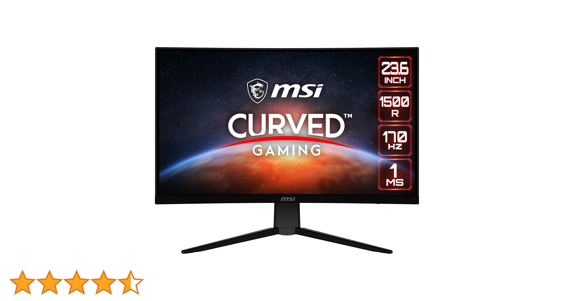 Amazon.co.jp: MSI G2422C 24曲面ゲーミングモニター 1920×1080(FHD